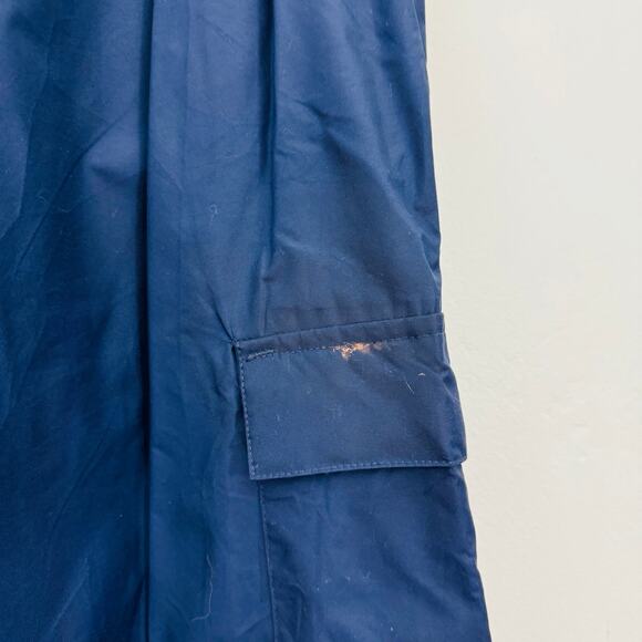 Coleman Nylon Wind Rain Pants Net Lining Dark Blue Navy Men's Size M - Picture 10 of 13